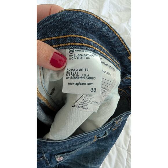 Adriano Goldsmeid Men's The Protege Straight Leg Jeans - Picture 7 of 8